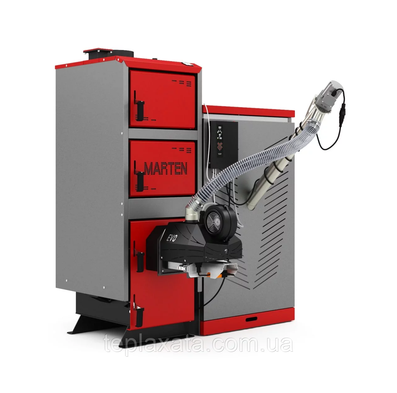 Пелетний котел з автоматичною подачею палива MARTEN Comfort Pellet MCP-15 кВт