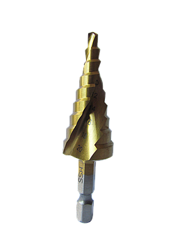 VULKAN Свердло ступеневе 4,0-20,0мм  9ступенів HSS TiN