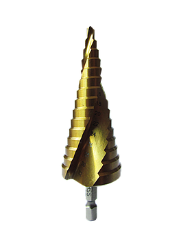 VULKAN Свердло ступеневе 4,0-32,0мм  15ступенів HSS TiN