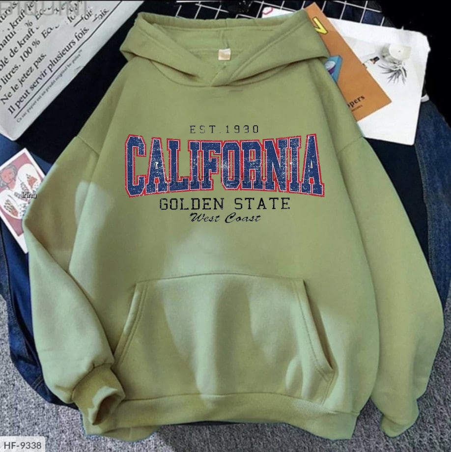 Стильне жіноче худі з принтом California