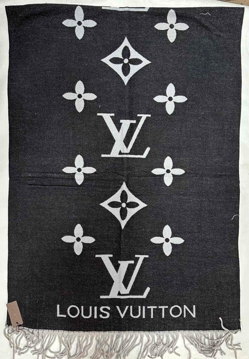 Палантин Louis Vuitton вовна з ангорою, фото 1