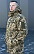 Зимовий форма бушлат+ штани костюм піксель зимовий ЗСУ на флісі комплект тепла військова куртка зимова + штані - фото 2 - id-p1726833628