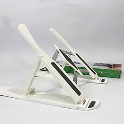 Підставка для ноутбука Multi-Position foldable bracket JC-25 8х22смСтильна підставка. IU-388 Колір: білий