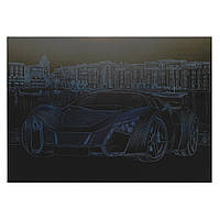 Гравюра А4 "Спорткар" ГрА4-4с економ варіант в пакеті 29,7х21 см