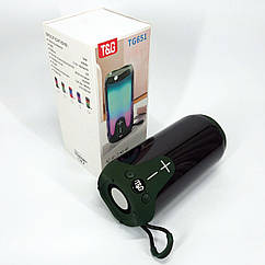 Колонка з підтримкою bluetooth TG651, Гучна колонка для вулиці, Колонки дорожні, DU-137 Бездротова колонка