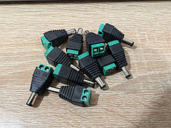 Штекер 5.5*2.1 під гвинт