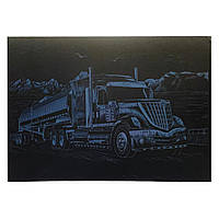 Гравюра А4 "Вантажівка" ГрА4-2с економ варіант в пакеті 29,7х21 см