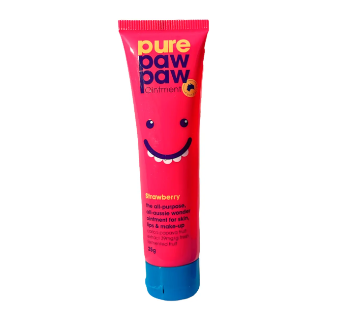 Відновлювальний бальзам з ароматом полуниці Pure Paw Paw Strawberry 25 г, фото 1
