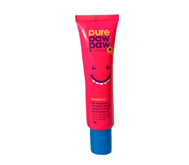 Відновлюючий бальзам з ароматом полуниці Pure Paw Paw Strawberry 15 г, фото 1