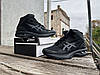Чоловічі зимові термо кросівки Asics Gel-Kayano 27 Mid Gore-Tex чорні водонепроникні, фото 8