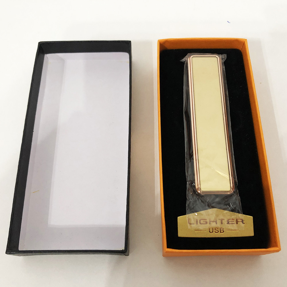 Запальничка спіральна USB ZGP-1. XV-401 Колір: золотий