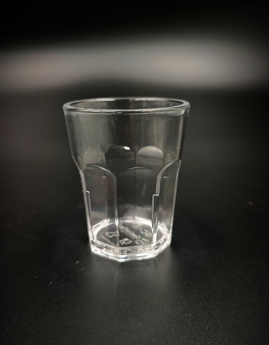 Чарка, 40 мл, прозора GC-0018tr Gastro Plast PC Прозорій, фото 1