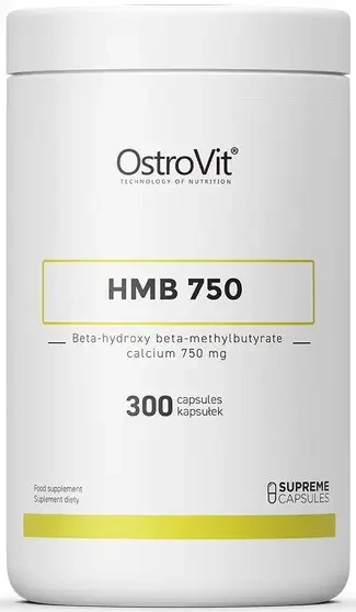 (уцінка термін по 11.24) Бета-гідрокси-бета-метилбутират (ГМБ) Ostrovit HMB 750 — 300 капс.