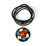 Кулон у Петриковському стилі Сапфір БК-01 мал. 071