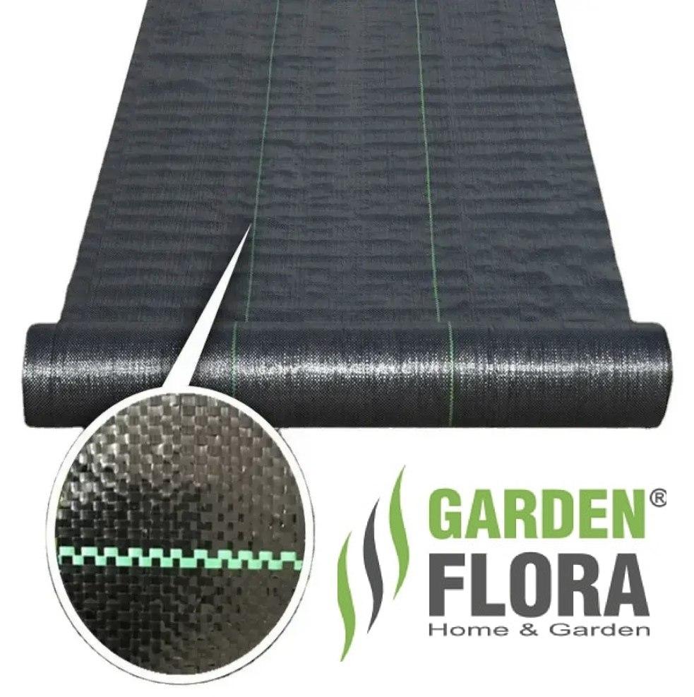 Агротканина П-100 (3,4 * 25м) - чорна /// GARDEN FLORA (Польща)