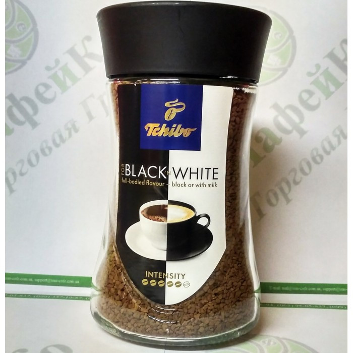 Кава Tchibo Black'n White сублимированная 200г.