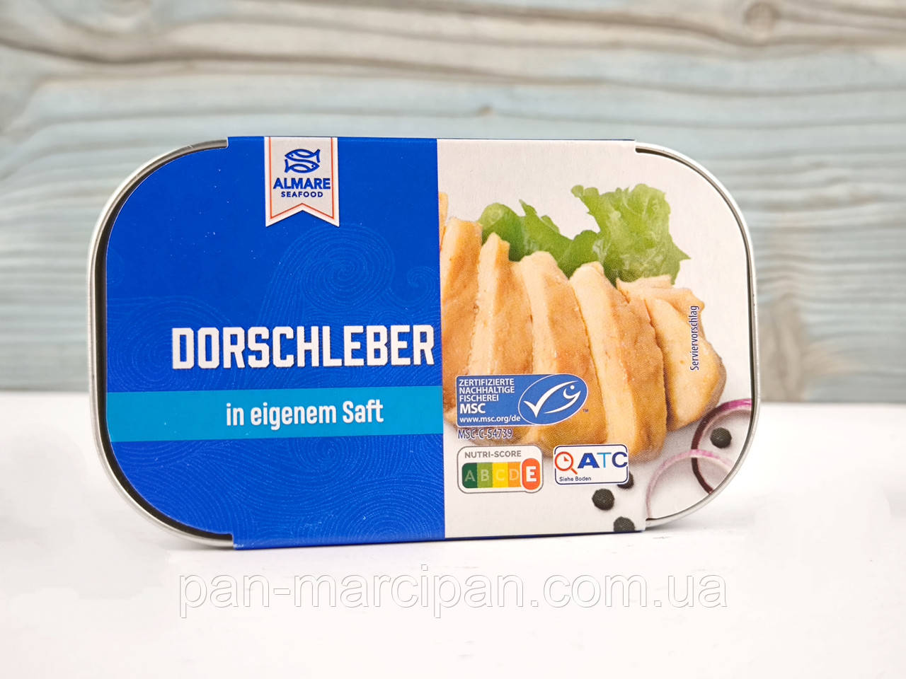 Печінка тріски у власному соку Almare Dorschleber 121 г Німеччина, фото 1