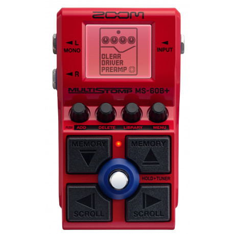 Процессор эффектов для бас-гитары Zoom MS-60B+