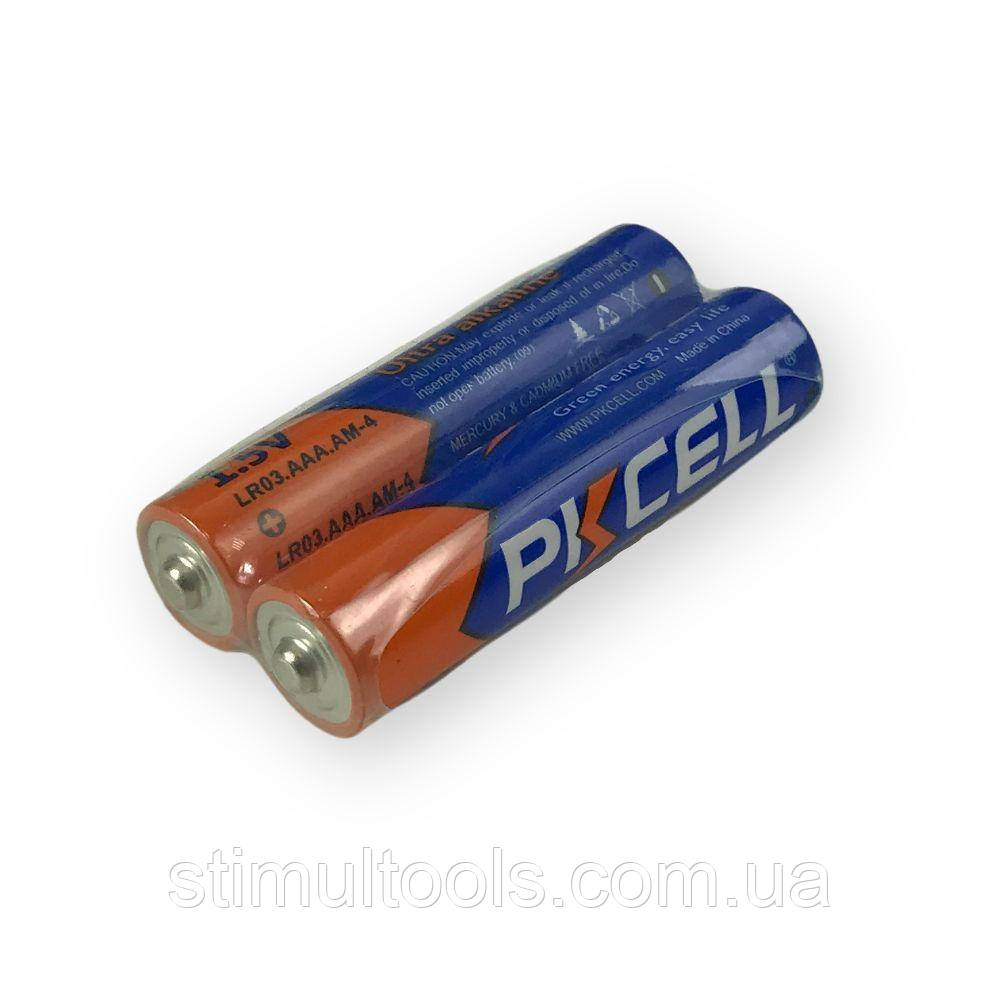 Батарейка PKCELL Ultra Alkaline AAA LR03 1.5V, 2шт./плівка