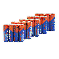 Комплект із 20 батарейок PKCELL Ultra Alkaline AA LR6 1.5V по 4 шт./плівка