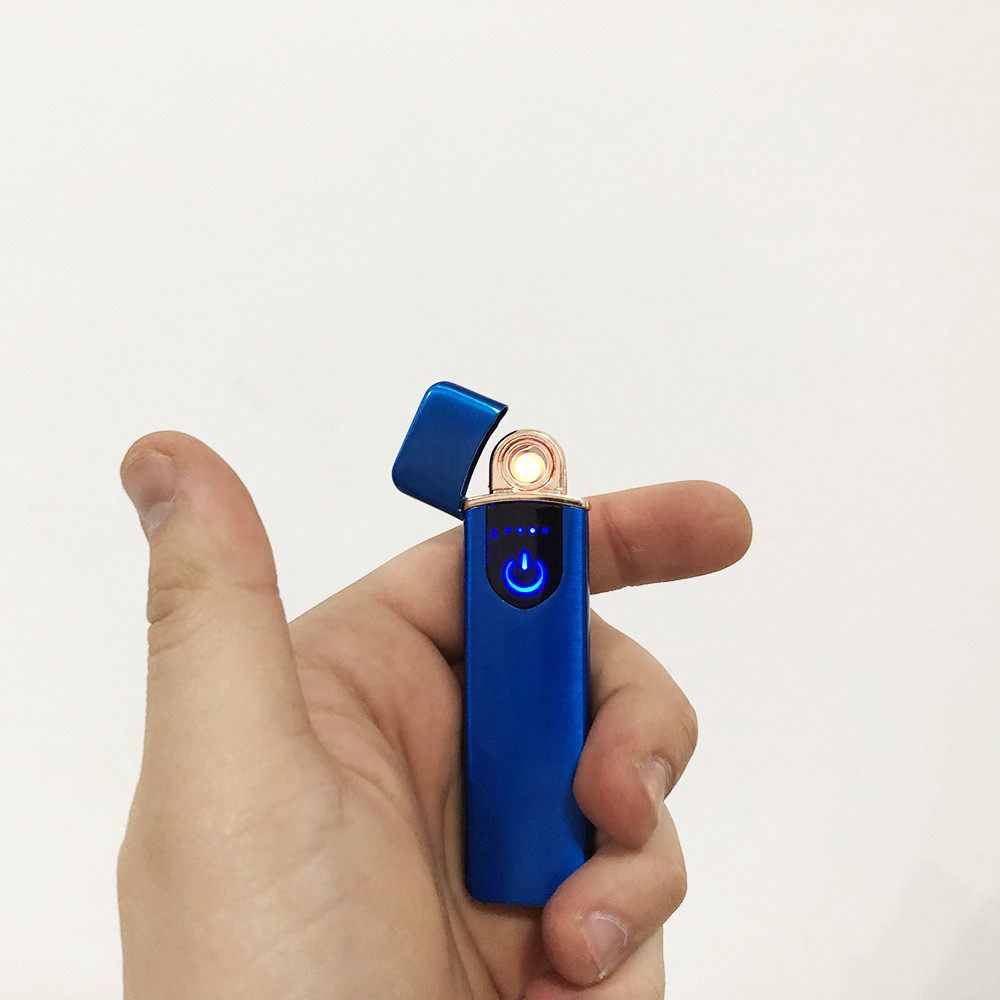 Запальничка спіральна USB ZGP-4. JL-325 Колір синій