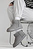Зимові Жіночі Черевики UGG Classic Ultra Mini Grey / УГГ Класик Ультра Міні Сірі, фото 7