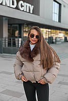 Стильна жіноча куртка К-329 чорна