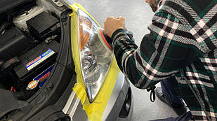 Послуги детейлінгу. Поліровка фар (від 1-ї пари) місто Миколаеїв