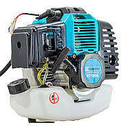 Потужний тример бензиновий 6 к.с. 4.5 кВт, 9500 об/хв, зріз волосінь 400мм, ніж 255 мм Crafter RT-7800, фото 3