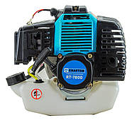 Потужний тример бензиновий 6 к.с. 4.5 кВт, 9500 об/хв, зріз волосінь 400мм, ніж 255 мм Crafter RT-7800, фото 4