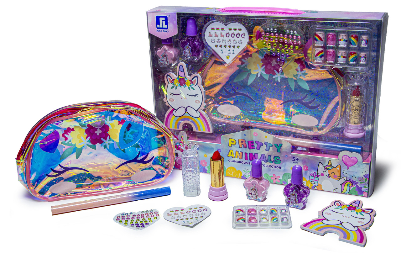 Набір дитячої декоративної косметики з косметичкою PRETTY ZR-36G