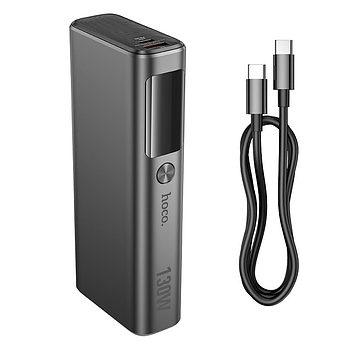 Повербанк Hoco 20000mAh 130W для ноутбука USB/2xType-C PD/QC Electric Q17B Black
