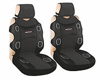 Чехлы-майки Milex Prestige на передние сидения автомобиля черного цвета AG- P72544/1