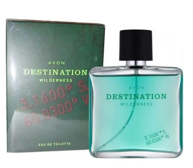 Чоловіча туалетна вода Destination Wilderness Avon, 75 мл