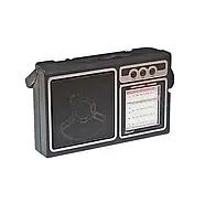 Переносний радіоприймач із сонячною панеллю та Bluetooth Golon RX-BT319S Портативне радіо на природу, фото 3