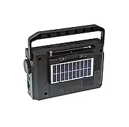 Переносний радіоприймач із сонячною панеллю та Bluetooth Golon RX-BT319S Портативне радіо на природу, фото 6