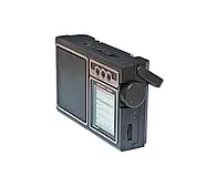 Переносний радіоприймач із сонячною панеллю та Bluetooth Golon RX-BT319S Портативне радіо на природу, фото 5