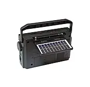 Переносний радіоприймач із сонячною панеллю та Bluetooth Golon RX-BT319S Портативне радіо на природу, фото 8