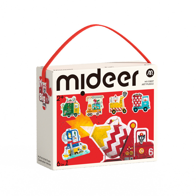 Пазл MiDeer 6 в 1 Будівельні машини