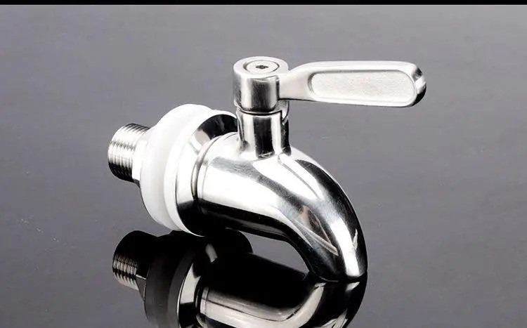 Кран з нержавіючої сталі для рукомийника, ємності Літолан, Європласт, Консенсус, Пласт БАК, фото 1