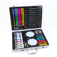Чемодан для творчеста ребенка детский набор 48 предметов для рисования