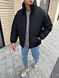 Куртка чоловіча зимова тепла до -20 осінь-зима повсякденна. Живе фото, фото 4