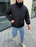 Куртка чоловіча зимова тепла до -20 осінь-зима повсякденна. Живе фото, фото 5
