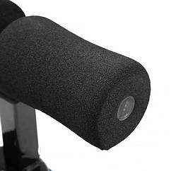 Тренажер для преса підлоговий Lesko MJ-034 на присосках. Колір: чорний GW-69