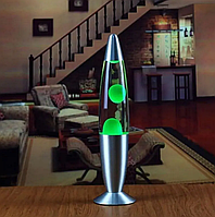 Нічник-світильник Лавова лампа 35 см ABC Зелена