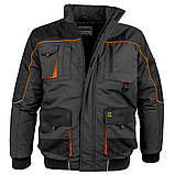 Комплект робочий зимовий костюм спецодягу роба тепла куртка та напівкомбінезон утеплений, польша, фото 2