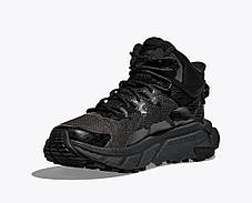 Черевики для туризму та прогулянок чоловічі HOKA TRAIL CODE GTX 1123165 BRVN BLACK / RAVEN, фото 4