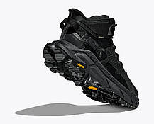 Черевики для туризму та прогулянок чоловічі HOKA TRAIL CODE GTX 1123165 BRVN BLACK / RAVEN, фото 5