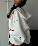 Худі oversize на блискавці 634 та, фото 4