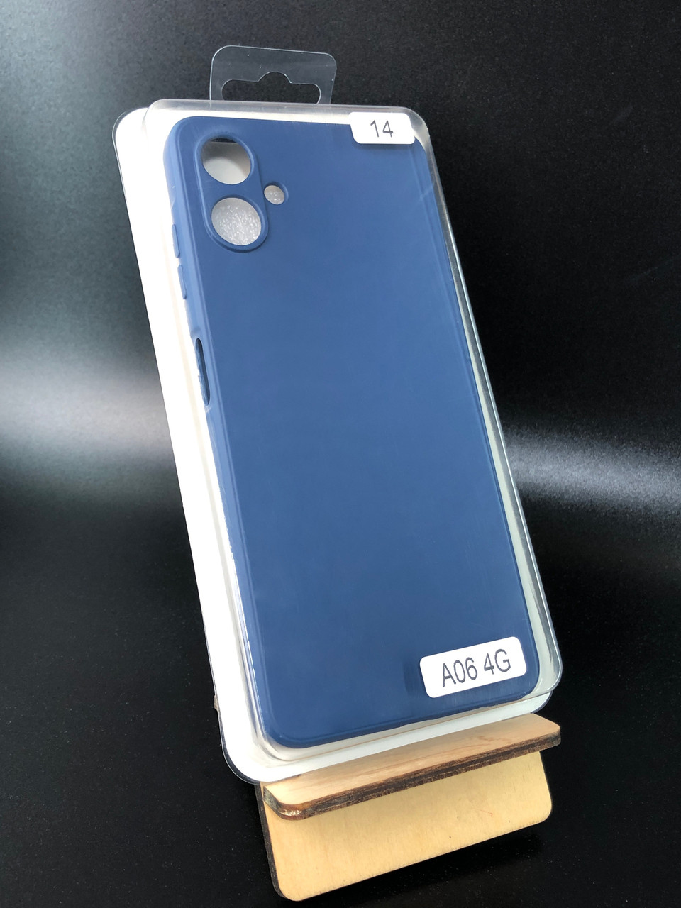 Чохол для телефона Samsung A06(4G) Silicone Original FULL No14 Dark blue (4you)